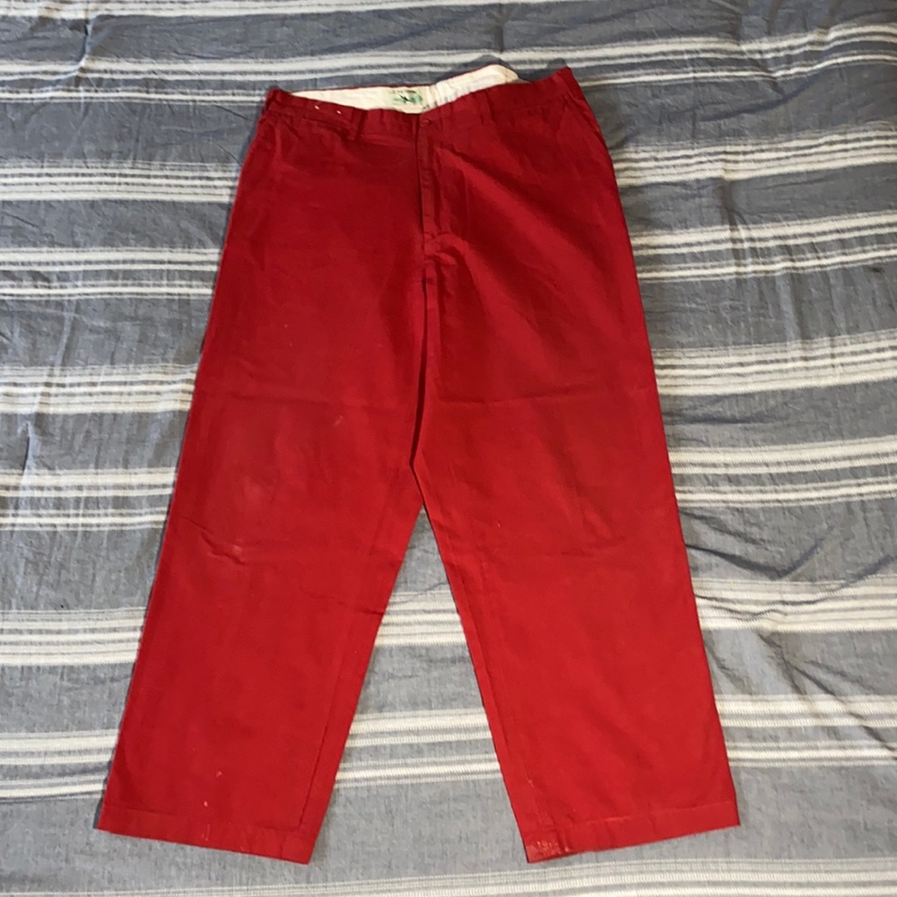 Castaway Island Mens | 40x30 Red Chino Pants USED